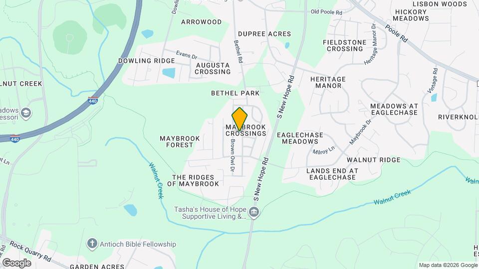 1568 Pebble Ridge Dr Mapa y Detalles de la Ubicación