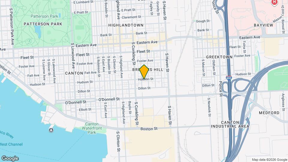 3709 Hudson St Map and Location Details