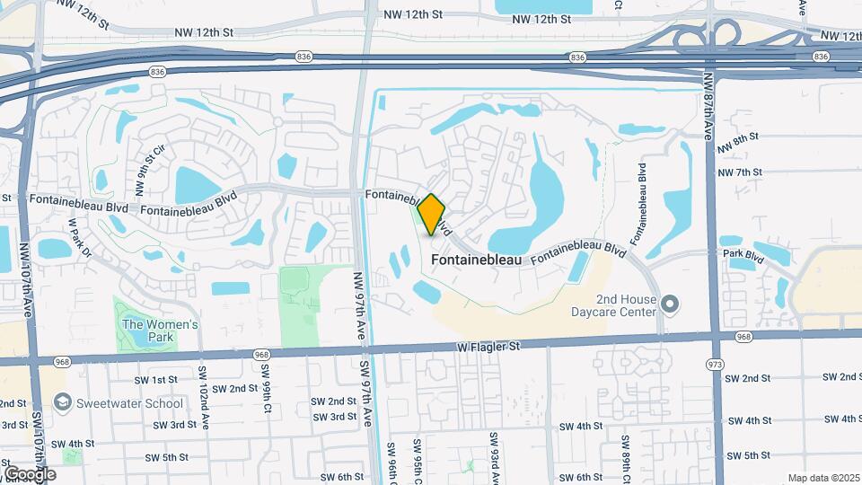 9440 Fontainebleau Blvd Mapa y Detalles de la Ubicación