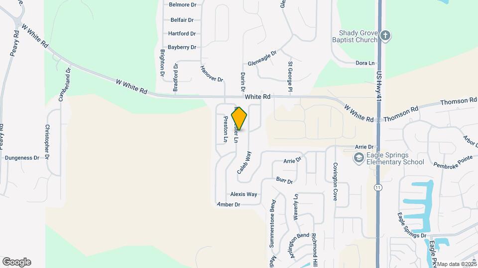 133 Manchester Ln Map and Location Details