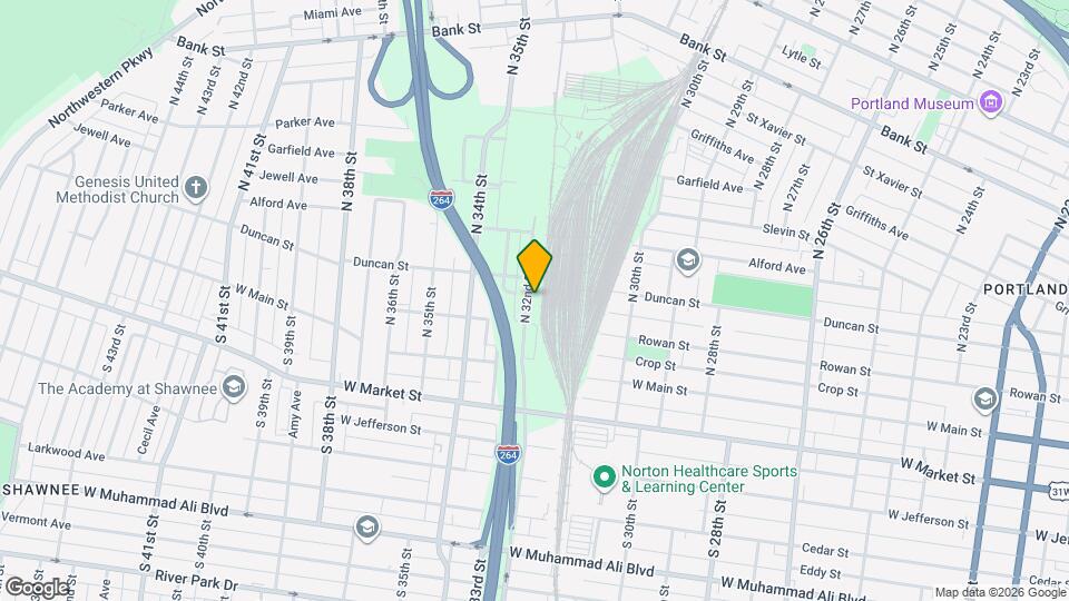 211 N 32nd St Map and Location Details