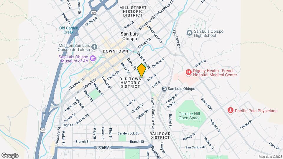 1521 Osos St Mapa y Detalles de la Ubicación
