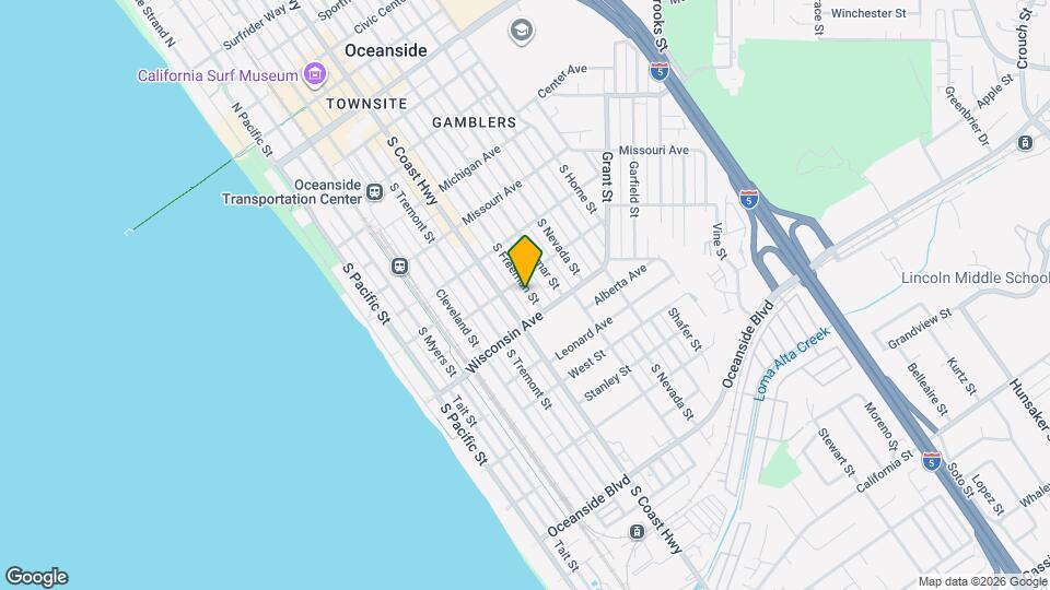 611 S Freeman St Map and Location Details