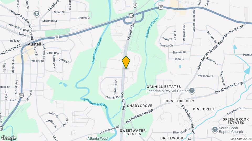 2210 Apple Orchard Way Map and Location Details