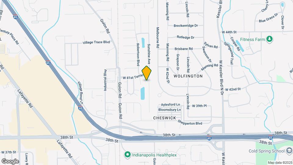 4102 Sunshine Ave Map and Location Details