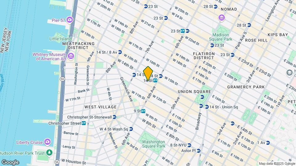 117 W 13th St Mapa y Detalles de la Ubicación