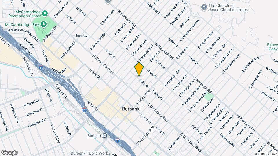 506 E Palm Ave Mapa y Detalles de la Ubicación