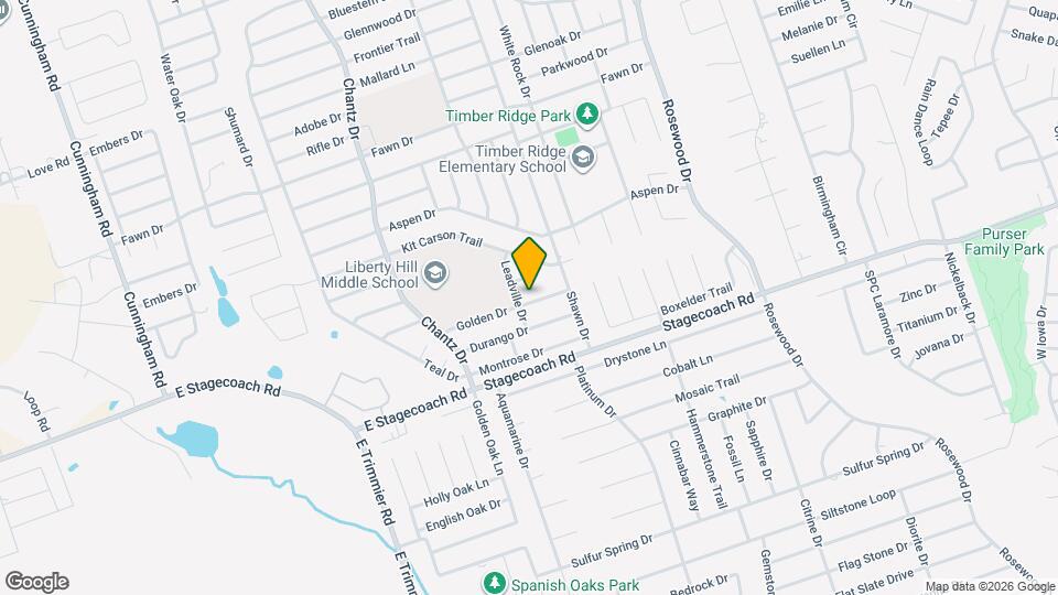5603 Golden Dr Map and Location Details