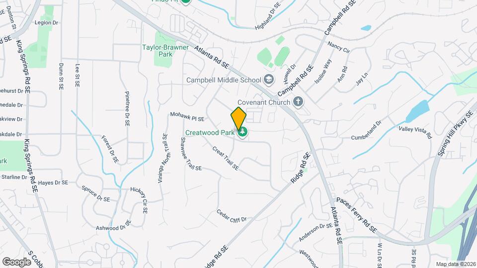 3429 Navaho Trail SE Map and Location Details