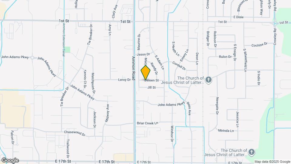 3586 Daleen St Map and Location Details