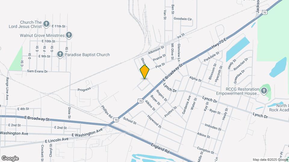 522 Dewayne Ave Map and Location Details