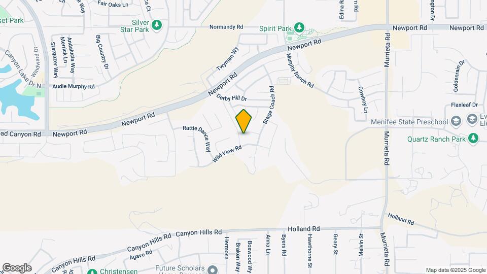 25303 Apache Hill Cir Map and Location Details