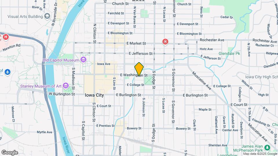 505 E Washington St Map and Location Details