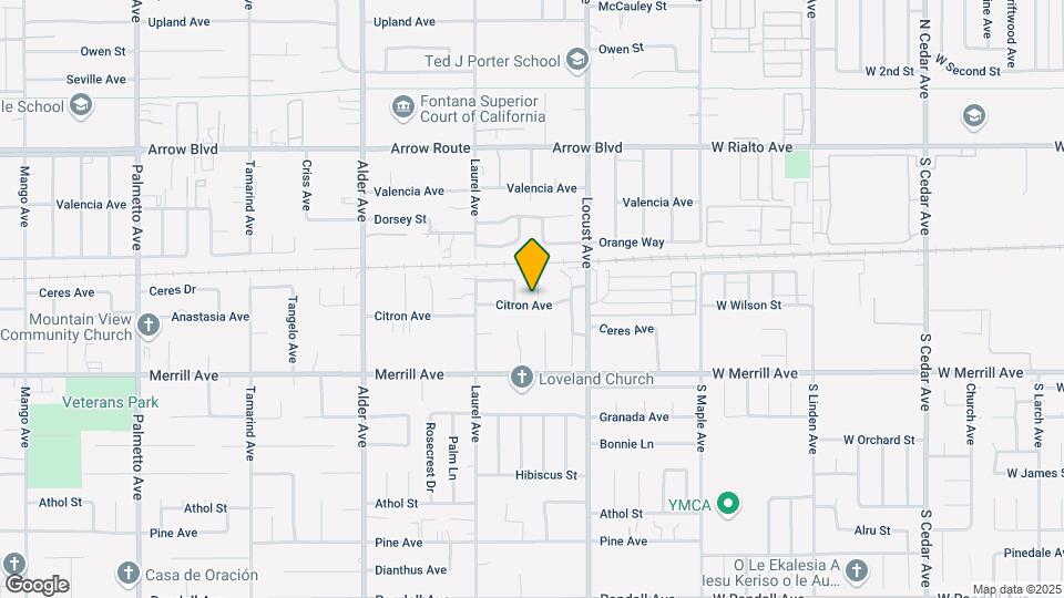 8770 Buckeye Ct Map and Location Details