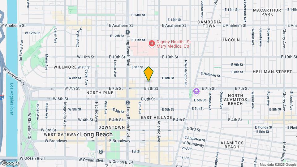 719 Linden Ave Map and Location Details
