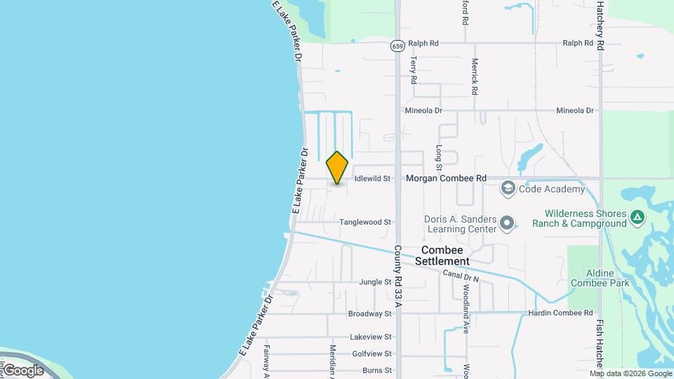 2411 Idlewild St Map and Location Details