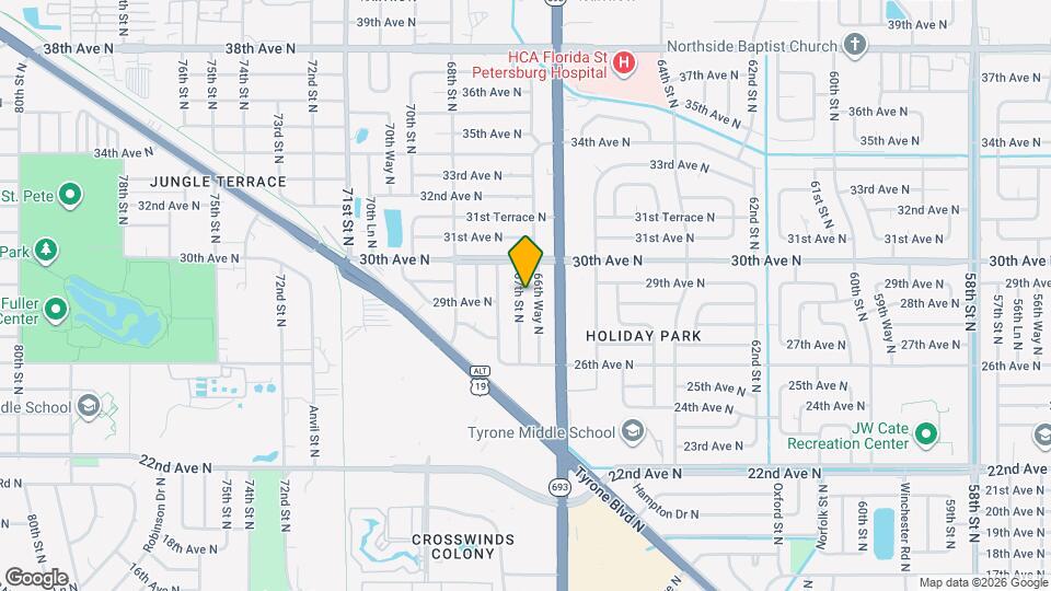 2871 67th St N Map and Location Details