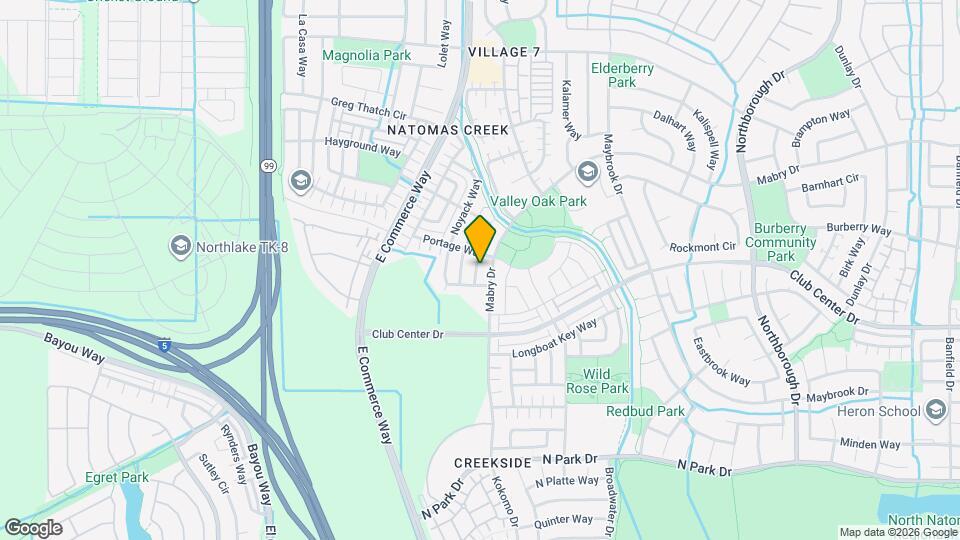 5218 Glimmer Way Map and Location Details