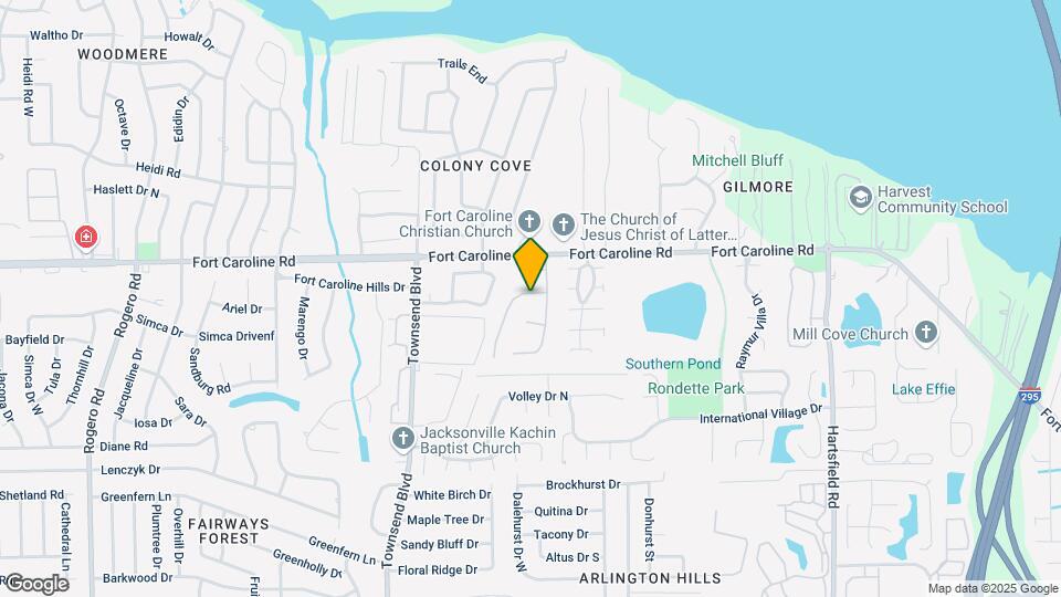 7624 Rain Forest Dr N Map and Location Details