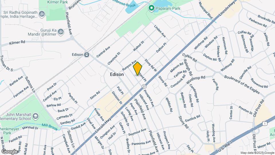 153 Prospect Ave Map and Location Details