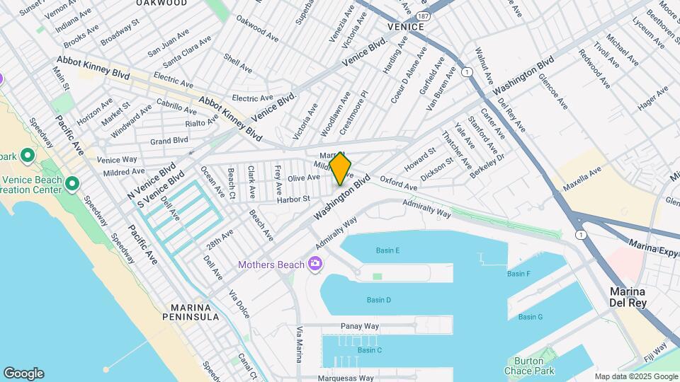 665 Washington Blvd Map and Location Details