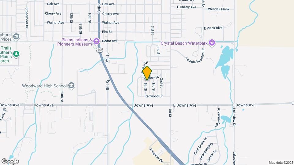 2518 4th St Map and Location Details