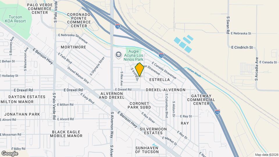 5625 S Irving Dr Map and Location Details