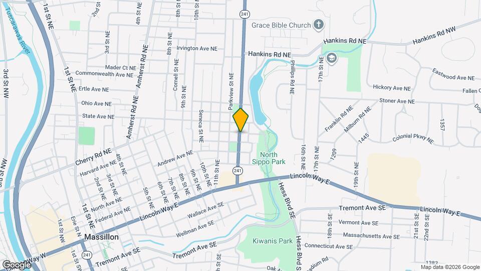 438 Wales Rd NE Map and Location Details