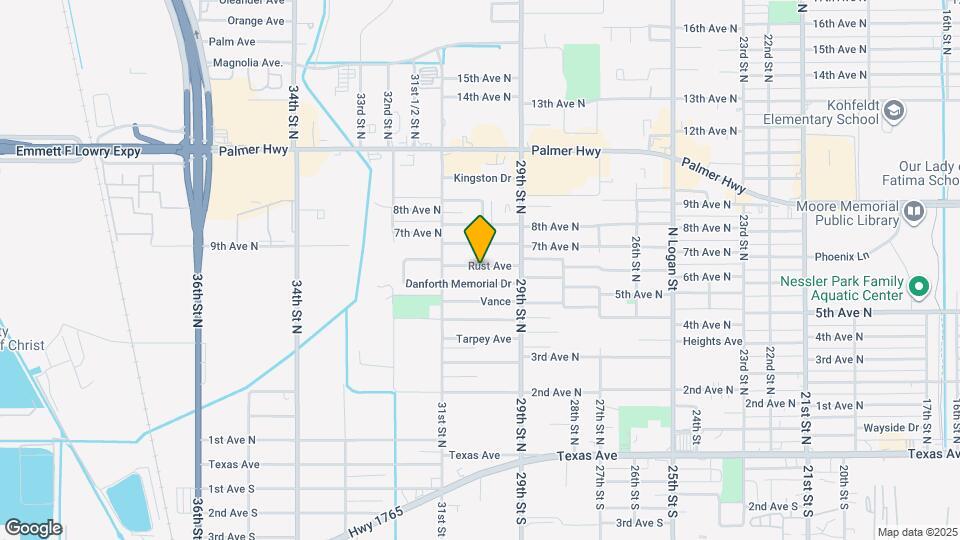 3001 Rust Ave Map and Location Details