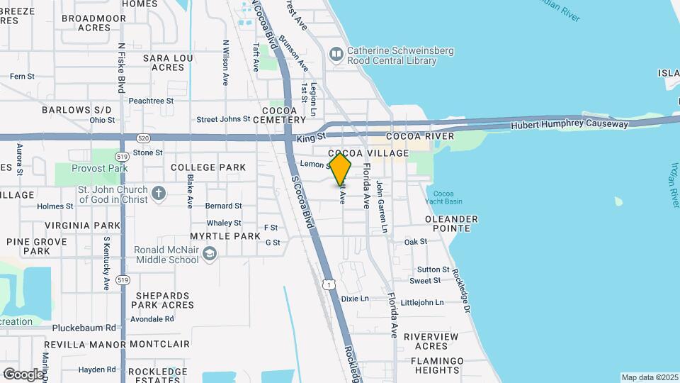 517 Hughlett Ave Map and Location Details