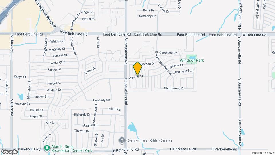 300 Rosewood Ln Map and Location Details