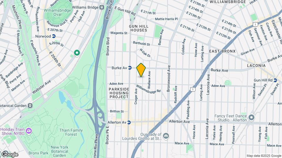 3021 Holland Ave Map and Location Details
