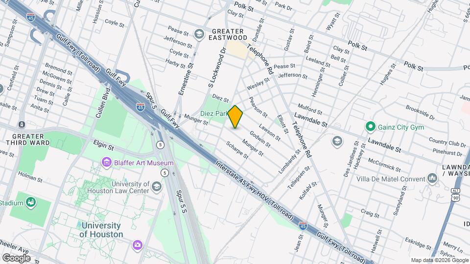 1427 Munger St Map and Location Details