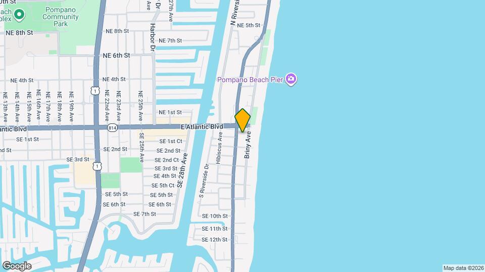 Pompano Beach Club North Mapa y Detalles de la Ubicación