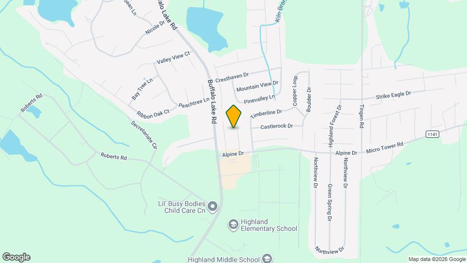 109 Canyon Ct Map and Location Details