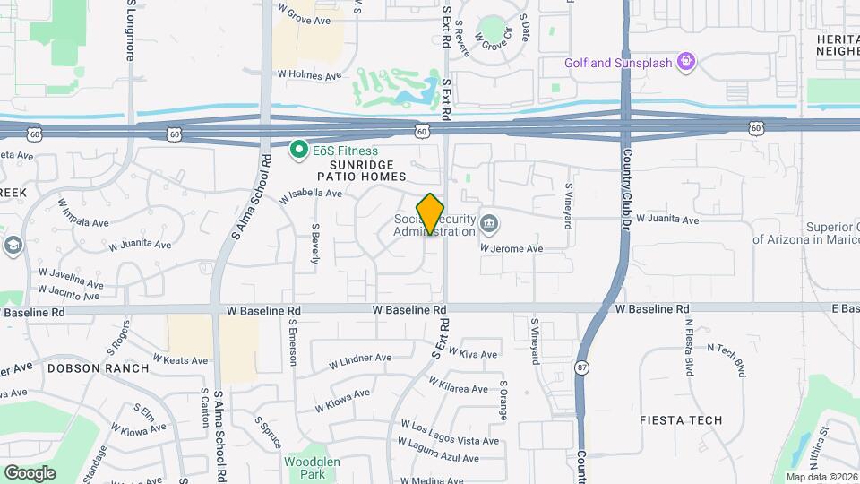 823 W Juanita Cir, Unit 06-06203 Map and Location Details