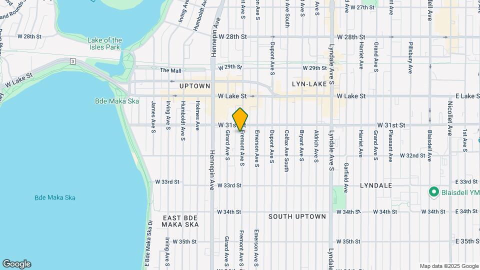 3112 Fremont Ave S Map and Location Details