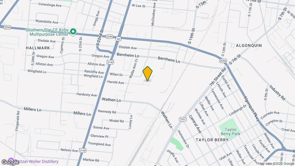 1661 Harold Ave Map and Location Details