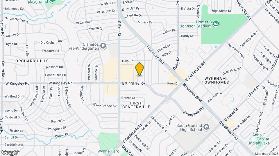 3018 Gardenia Dr Map and Location Details