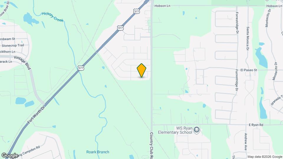1001 Springcreek Dr Map and Location Details
