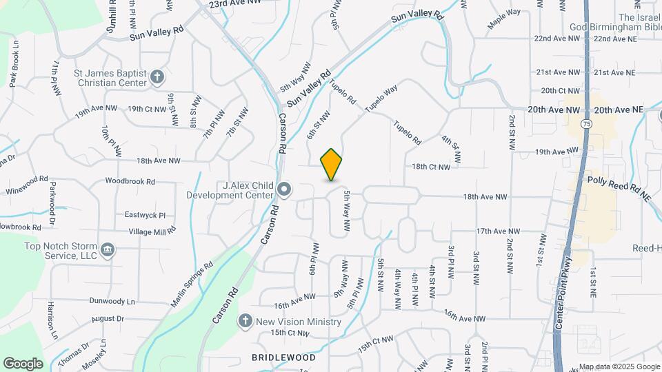 1825 5th Way NW Mapa y Detalles de la Ubicación