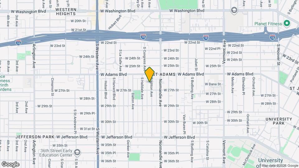 2635 Brighton Ave Mapa y Detalles de la Ubicación