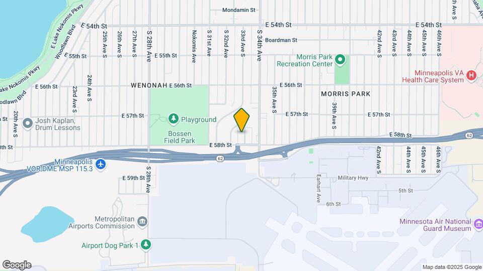 5750 33rd Ave S Map and Location Details
