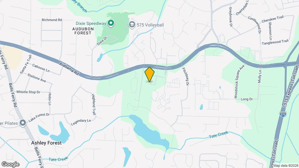 387 Lanier Cir Map and Location Details