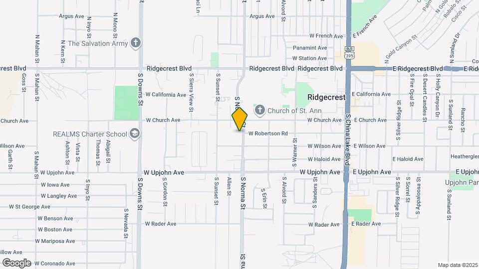 325 S Norma St Map and Location Details