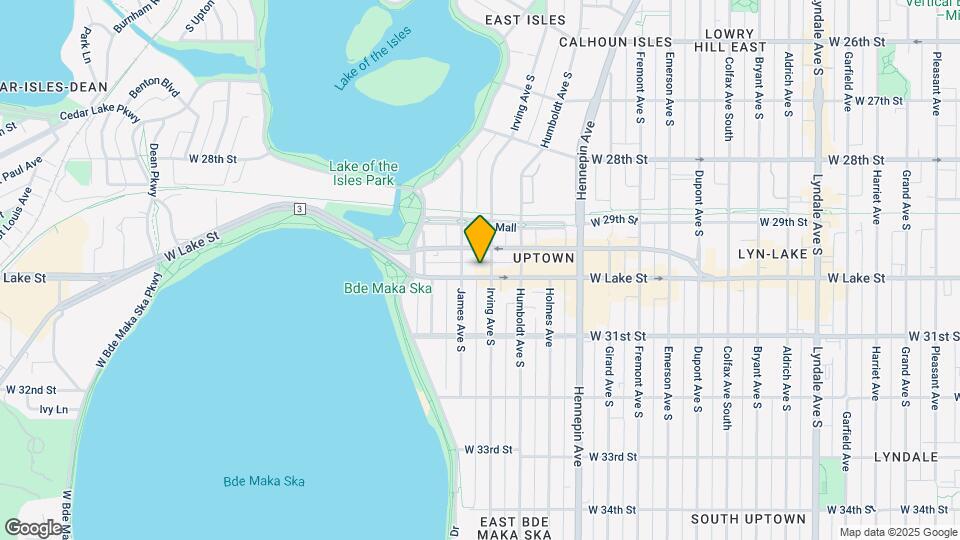 1610 W Lake St Map and Location Details