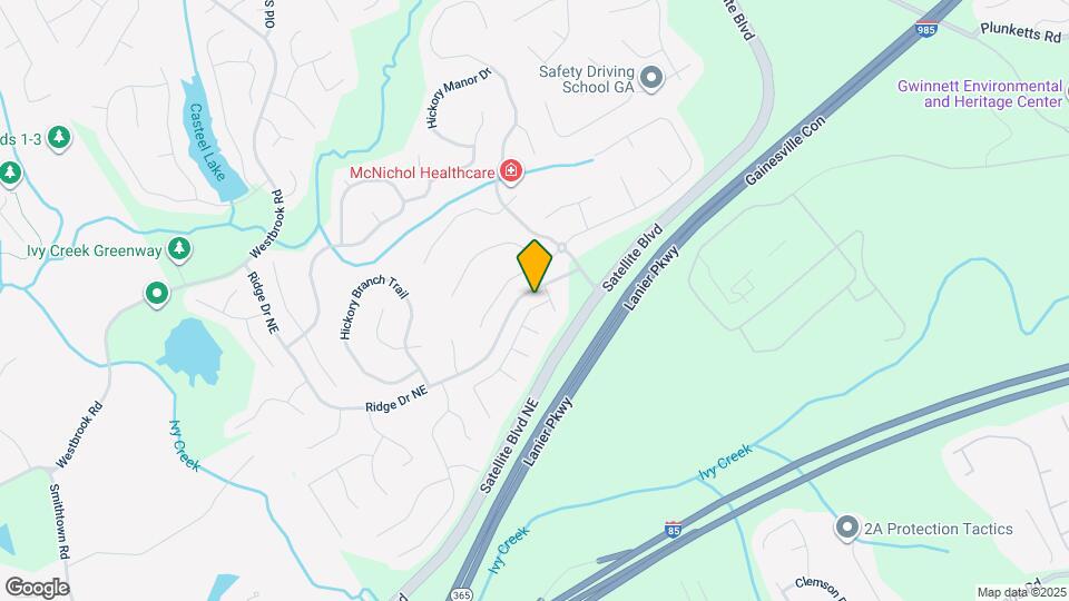 482 Rutlidge Park Ln Mapa y Detalles de la Ubicación