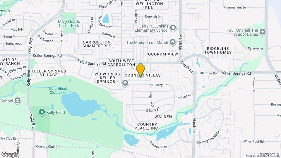 2714 Creekwood Ct Map and Location Details