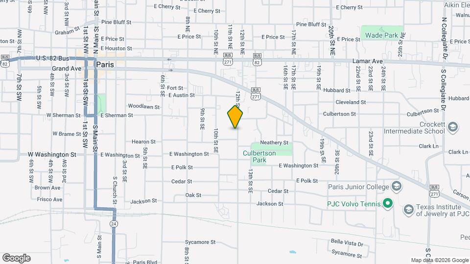 604 12th St SE Map and Location Details