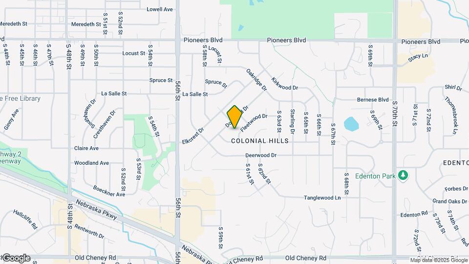 6012 Fleetwood Dr Map and Location Details